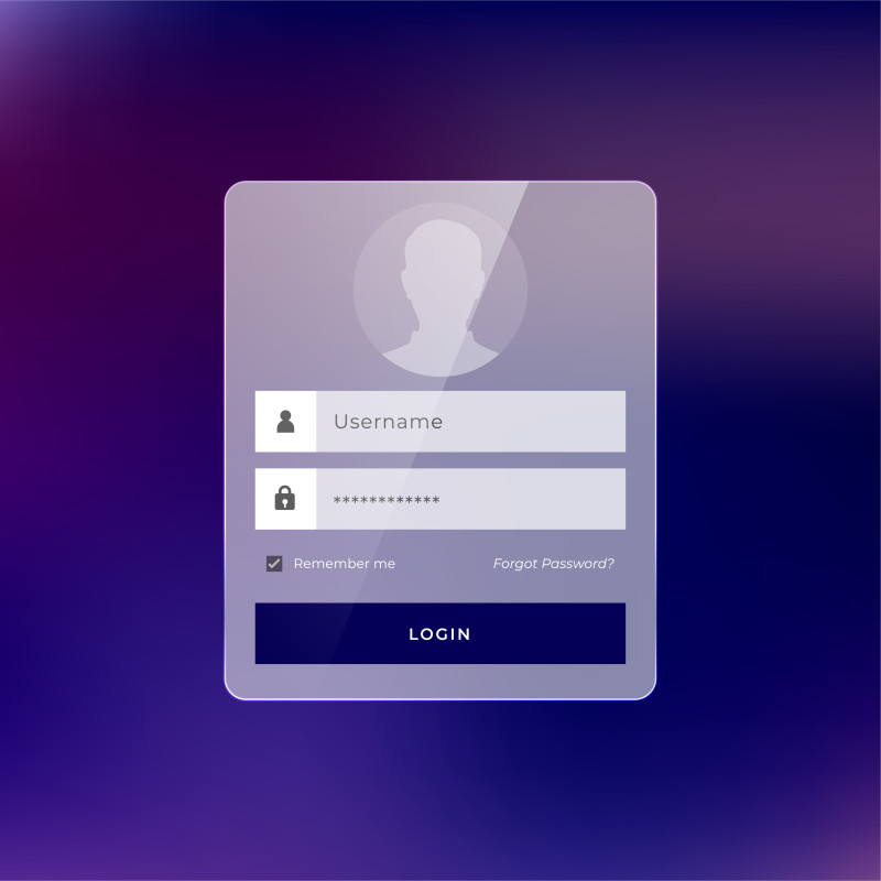 Customer Login page Image